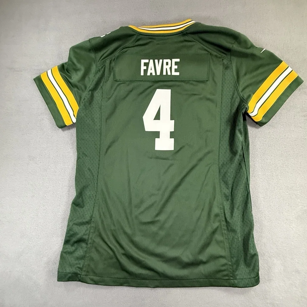 Brett Favre Jersey Green Bay Packers Nike On‎ Field #4 Football Women's Large